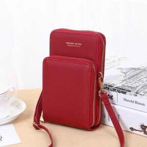 Fekete cipzáros crossbody női táska mindennapi használatra 113910451