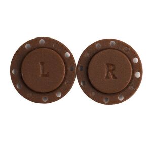 Bézs színű láthatatlan műanyag mágneses gomb helyettesítő rögzítőelem 113912971 - Gomb