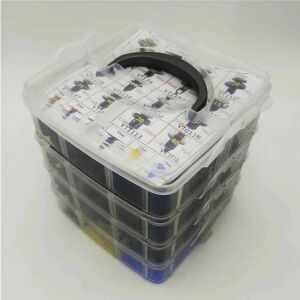 650 db-os autó rögzítő klipsz készlet karbantartáshoz és javításhoz 113913304 - Jármű karosszéria rögzítő