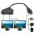DUAL HDMI kábel HDMI elosztó - Többkijelzős megjelenítéshez 113914149