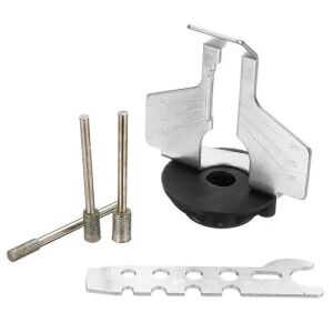 Láncélező készlet, láncfűrész élező adapter szett multiszerszámhoz, precíziós karbantartó eszköz faipari munkákhoz 113917615 - Kert