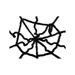 Fekete Mesterséges Nagy Pókháló Halloween Dekoráció - Beltéri és Kültéri Használatra 113917743 - Halloweeni dekoráció