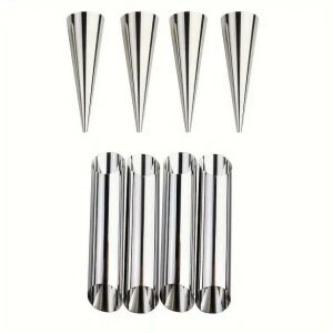 8 Stück Eistütenform, antihaft Cannoli-Formen Sets 113920089 - Backformen