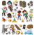 Matricák Pirates Stickabouts, Fiesta Crafts 113924124