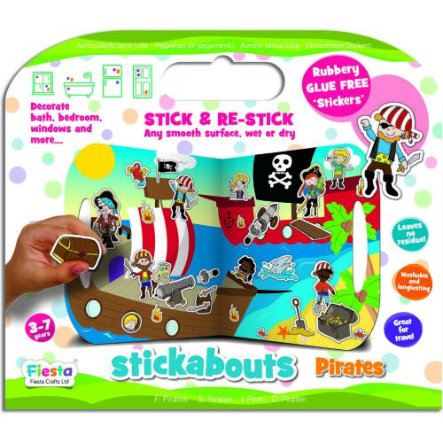Matricák Pirates Stickabouts, Fiesta Crafts 113924124