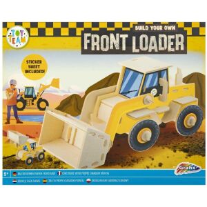 Fa építőkészlet 3D Járművek 23x18,5x0,6 cm