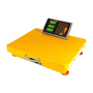 ROTOR RS300WL WI-FI digitális platform mérleg újratölthető akkumulátorral, sárga, 100-300 kg kapacitás - Rotor