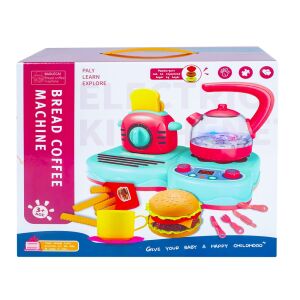 Játszókészlet fénnyel és hanggal 30 darabos konyhai eszközök