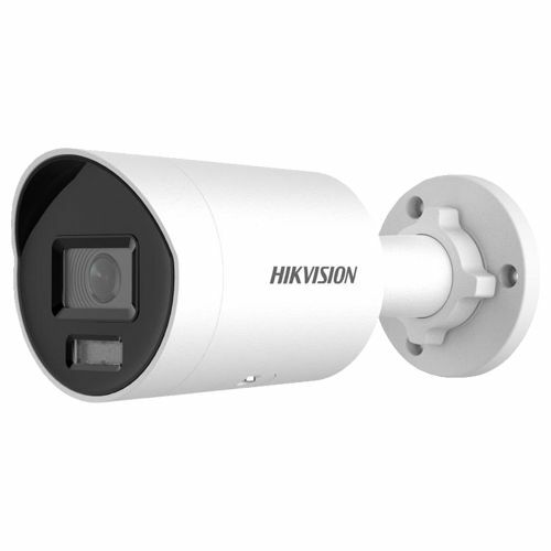 Hikvision DS-2CD2086G2H-IU(4mm)(EF) AcuSense IP biztonsági kamera DarkFighter technológiával, 8MP felbontás, 4mm objektív, 40m IR hatótávolság, mikrofon, SD kártya foglalat, PoE