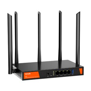 Tenda TND-W30E AX3000 kétsávos WiFi router 4 Gigabit porttal - Wi-Fi router, adapter