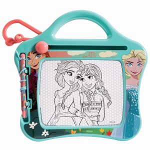 Tablă magnetică de desen Frozen cu stilou, cu Elsa și Anna - Planșe de desen