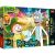 Puzzle 1000 dielikov Rick a Morty, značka Trefl, s postavami Ricka a Mortyho