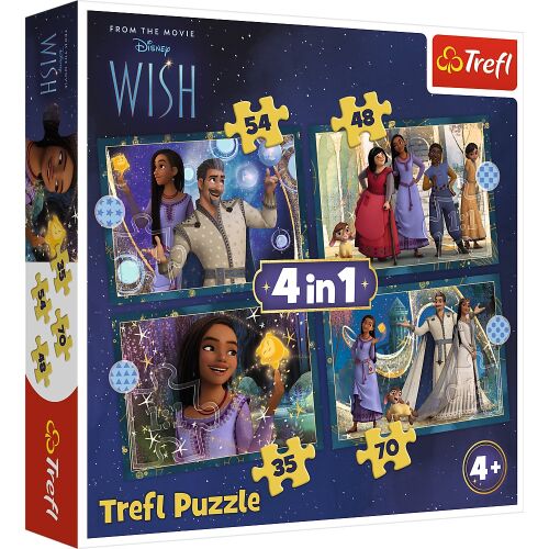Puzzle 4 in 1 Visele devin realitate