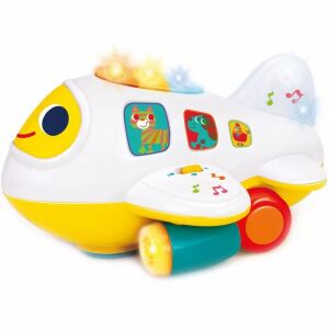 Hola Toys interaktív repülőgép fényekkel és hangokkal babáknak - Hola