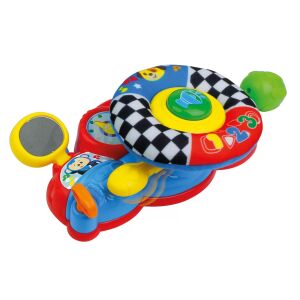 Jucărie WinFun Baby Learning Steering Wheel pentru bebeluși, roșu, albastru, galben, verde, negru și alb - OEM Jocuri si jucării educative