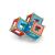 Set de constructii magnetice reciclate Geomag Super Color, 114 buc 113922440