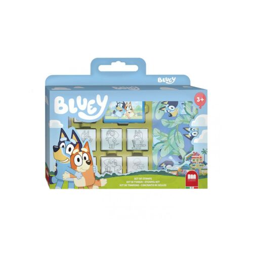 Bluey bélyegzőkészlet