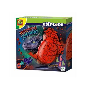 SES Explore Sárkánytojás játék, meglepetés sárkány benn, 10x nagyobb - SES Creative