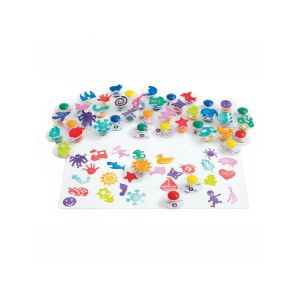 Colourations - Easy Grip bélyegzők Megaset, 50 darab. 113923287 - Nyomda