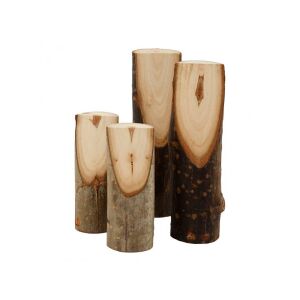 Dekoratív fatörzs, különböző, 4 db. 113923818 - Lakberendezés