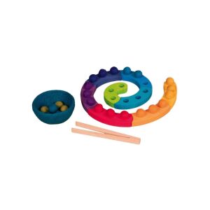 Goki fa színválogató játék spirál, 29 db. 113923980 - Goki