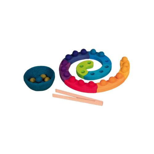 Goki fa színválogató játék spirál, 29 db. 113923980