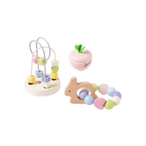 Classic World fából készült Mara baba játszószett, 3 darab.