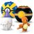 Mega Construx Pokémon Set de construcție cu Charmander, Litwick și Poké Balls.
