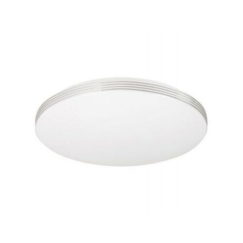 LED lámpatest , mennyezeti , 18W , természetes fehér , kerek , fehér/króm , Rábalux , OSCAR 113924926