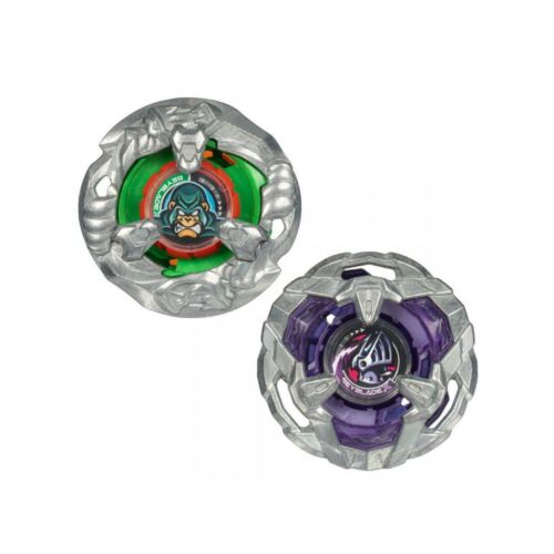 Beyblade X Yell Kong 3-60GB и Helm Knight 5-80T въртележки, зелен и лилав, Hasbro