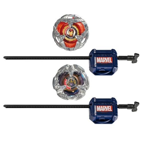 Beyblade X Marvel Collab: Vasember vs. Thanos 4-80B X Venom 4-60B játékszett - Hasbro 138053234 - Pörgettyűs játék