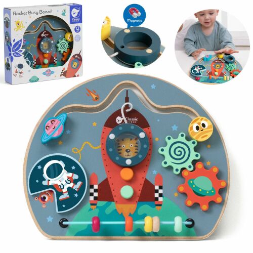 Classic World fa táblás játék rakéta 179994955 - Babajáték