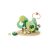Classic World Forest Life Motor Skills Development Toy, egy fa labirintus színes gyöngyökkel és állatfigurákkal, tökéletes kisgyermekeknek