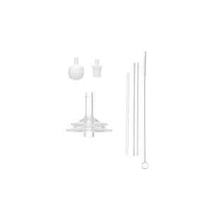 Комплект сламки с вентил за бутилка