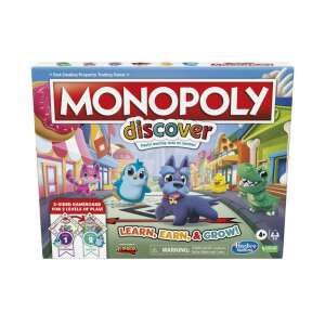 Hasbro Monopoly Discover Társasjáték gyerekeknek 40073077 Hasbro Társasjátékok
