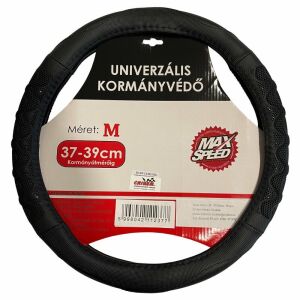 Kormányhuzat - M - Ø 37/39 cm - Fekete 113953345 - Autós kormányhuzat