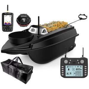 Łódź z przynętą, Nadit i Momit iUni U03, GPS, echosonda, torba transportowa, 20000 mAh, 800 m, 15 km/h, pilot 2,4 GHz 113955388 - Wędkarstwo