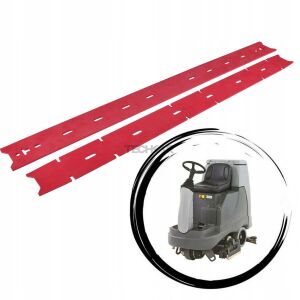 Szívóél készlet padlótisztító gépekhez - Nilfisk BR 755, BR 755 C, Scrubtec R 671C - természetes gumi, 880/840 mm 113957292 - Takarítógép kiegészítő