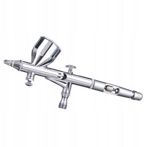 Airbrush, AB12S, Doppelwirkung, 0,2 mm Düse, Airbrush-Pistole, Airbrush-Werkzeug, Airbrush-Set, Airbrush zum Malen, Airbrush für Basteln, Airbrush für Modelle - Technic