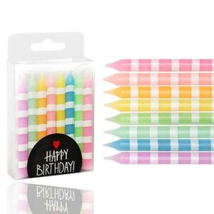 Set de lumânări colorate - 8 buc 113957922 - Decoratiuni pentru tort