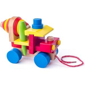 Divendi betonkeverő színes fából történő összeszereléshez