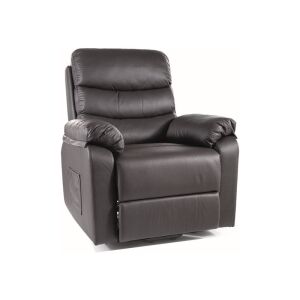 Hektor M Elektromos Masszázs Relax Fotel Műbőr Fekete