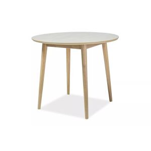 Nelson Kerek Tölgyfa Étkezőasztal Mézszínű 90 cm 113963163 - Signal