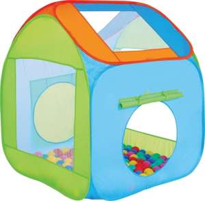 Iplay sátor 100db golyóval #kék-zöld 30400110