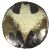 Batman Sequin Pillow, Reversible Design, Gold and Black