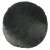 Black round cushion, 30 cm