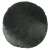 Black round cushion, 30 cm