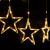 Perdea luminoasă în formă de stea Crystalline