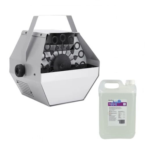Ballonmaschine und Liquid Party Set, DEPOX®, 60w, silber 113983010