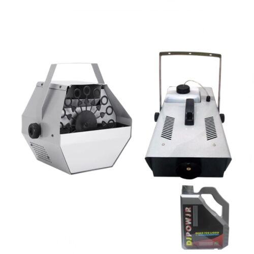 Výrobník balónov, diaľkovo ovládaný dymový stroj a 5 l balenie dymovej tekutiny, IdeallStore®, strieborná 113983017